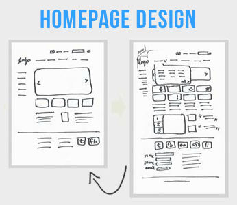 homepage design