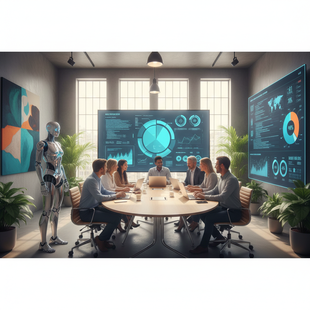 Liderança Híbrida com inteligência artificial